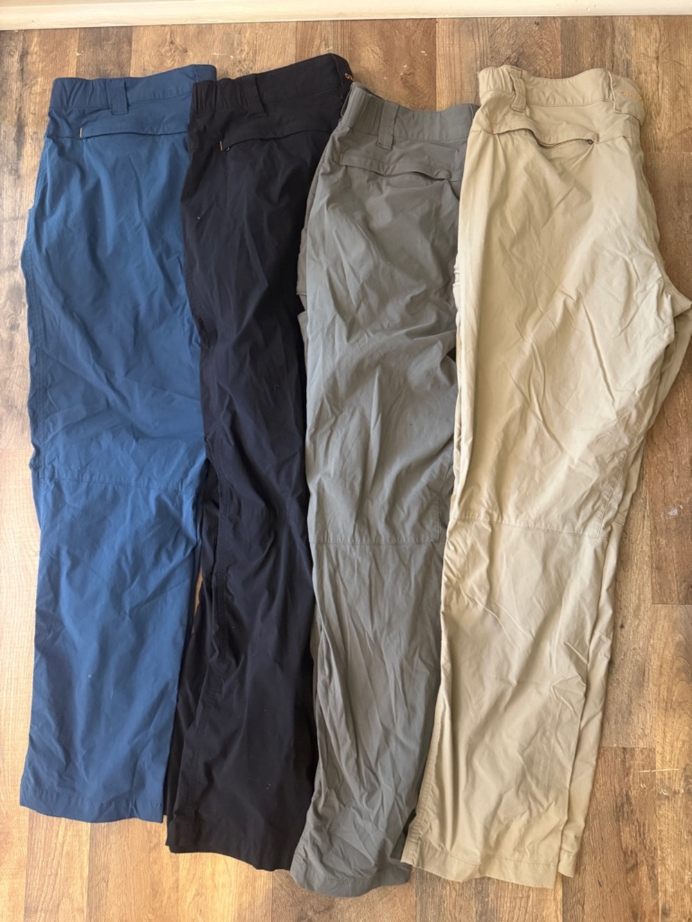Orvis Men's Jackson quick dry  in Blue, Black, Gray, and Tan BUNDLE PANTS